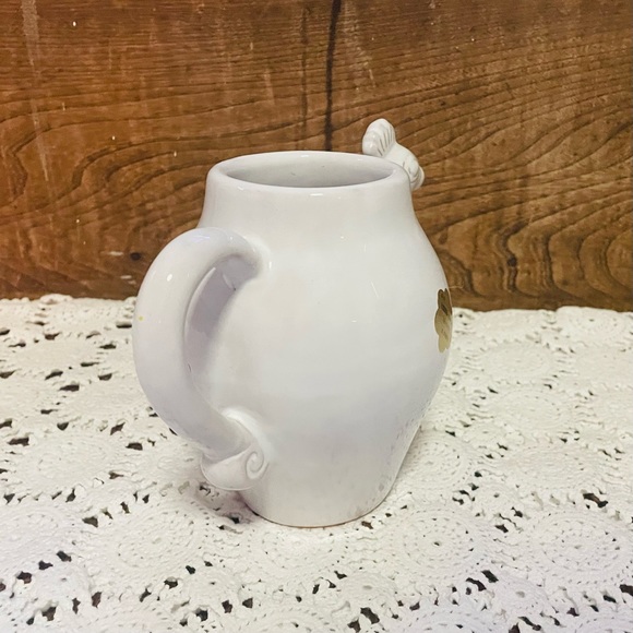 Whimsical Bird Ceramica Loddo Dorgali Pitcher Made In Italy Italian Pottery - Picture 5 of 12